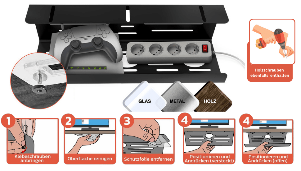 KRAFTIGO Montage-Anleitung in 5 Schritten