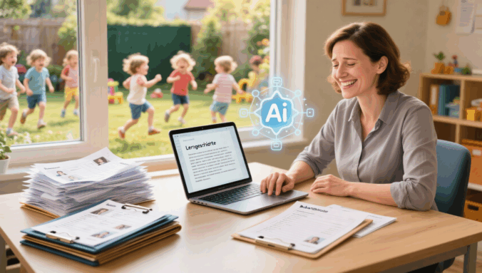Dokumentation im Kindergarten mit KI