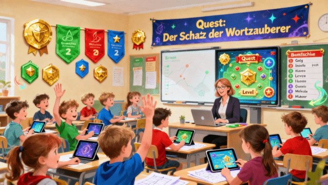 Gamification im Unterricht mit KI